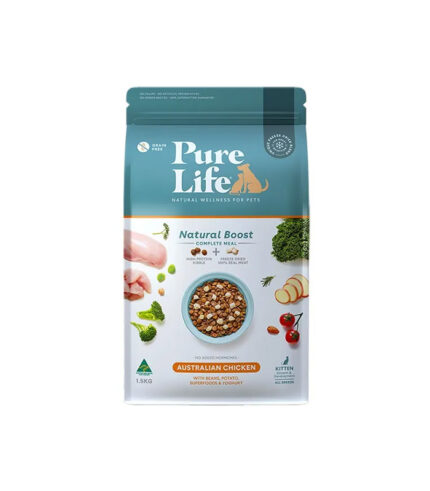 Pure Life Natural Boost Chicken Kitten - 400g