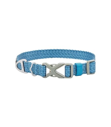 Frisco Outdoor Heathered Nylon Collar - Large, Blue