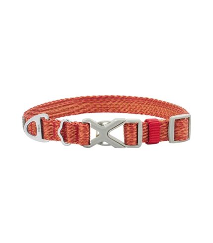 Frisco Outdoor Heathered Nylon Collar - Large, Orange
