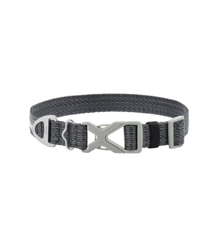 Frisco Outdoor Heathered Nylon Collar - Medium, Black